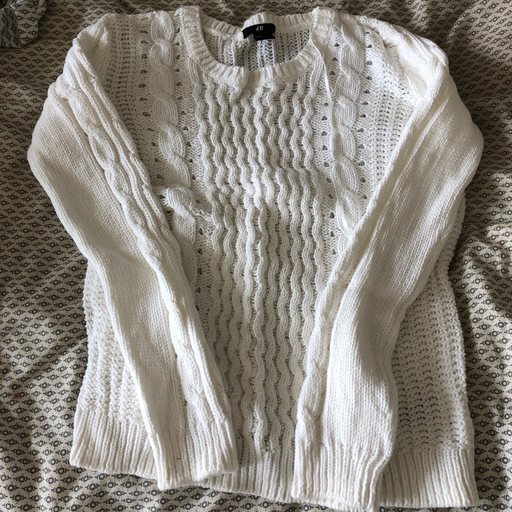 White sweater